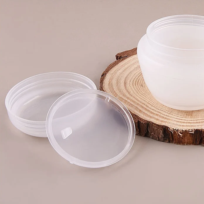 20g Leakproof Refillable Cosmetics Makeup Jars with Lids for Cream Gel Paste Plastic Small Travel Containers for Toiletries