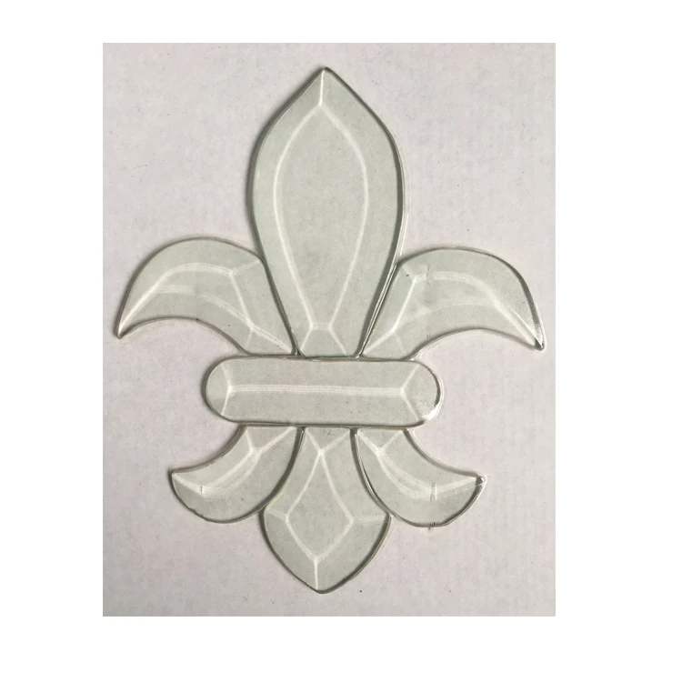 China Manufacturer Ornament Beveled  Edge Tempered  Glass Wood Doors 2019