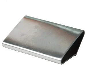 
PET strapping seal making machine pet metal Serrated Metal PET Strap SealEngraved semi-open strapping seal buckle making machine 