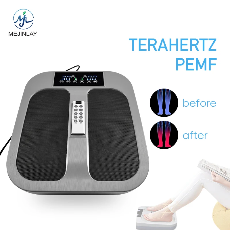 Electric Feet Pemf Tera  Machine Foot Massager Terahertz Foot Spa  Massage Equipment