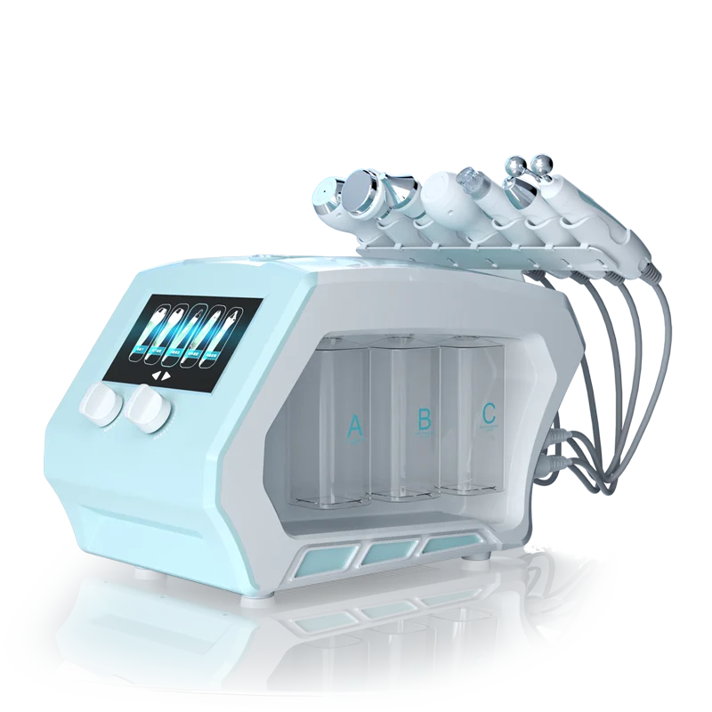 High quality 7 in 1 skin rejuvenation vacuum blackhead remover hydro facial machine