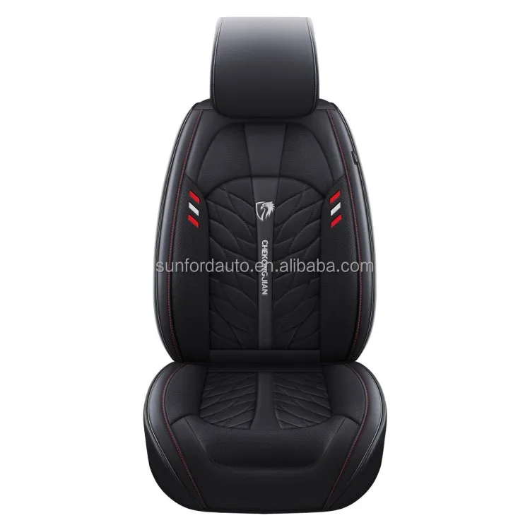 PU luxury universal leather auto car full seat cover 5d car seat covers