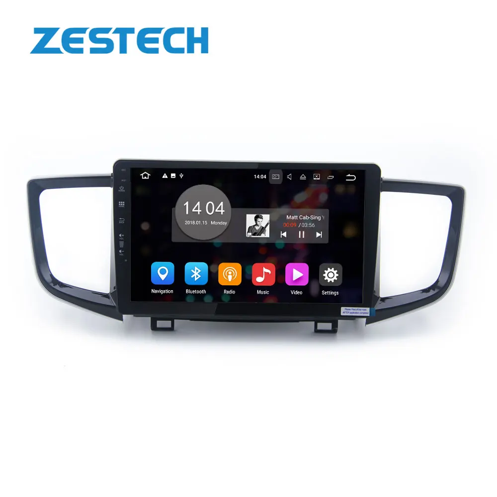 Pilot Android 10.0 6-Core 4+64G Stereo Multimedia Gps Navigation Car Radio For 2016-2018 Honda Pilot Head Unit WIFI B T5.0 SWC