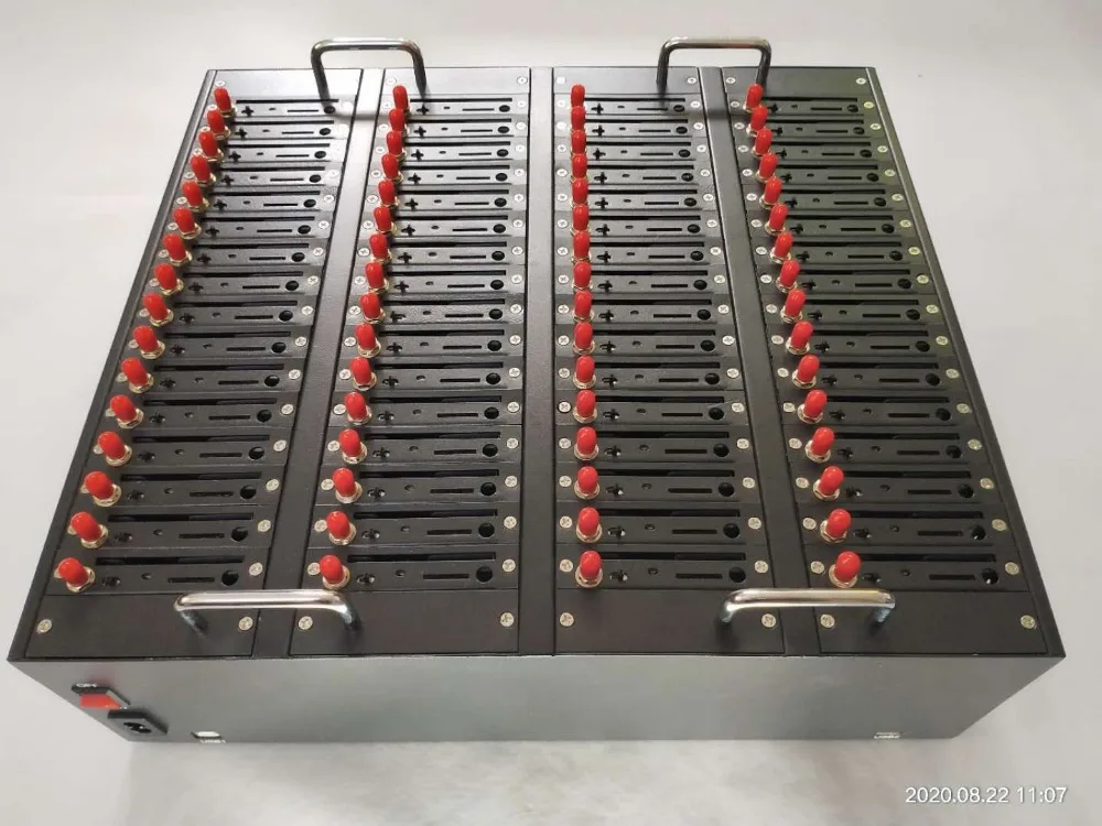 Receive SMS USA Carrier LTE Modem 64 Ports Bulk SMS Modem 4G Support AT-T,Tmobile,Verizon,Tings,US Mobile Sim Cards