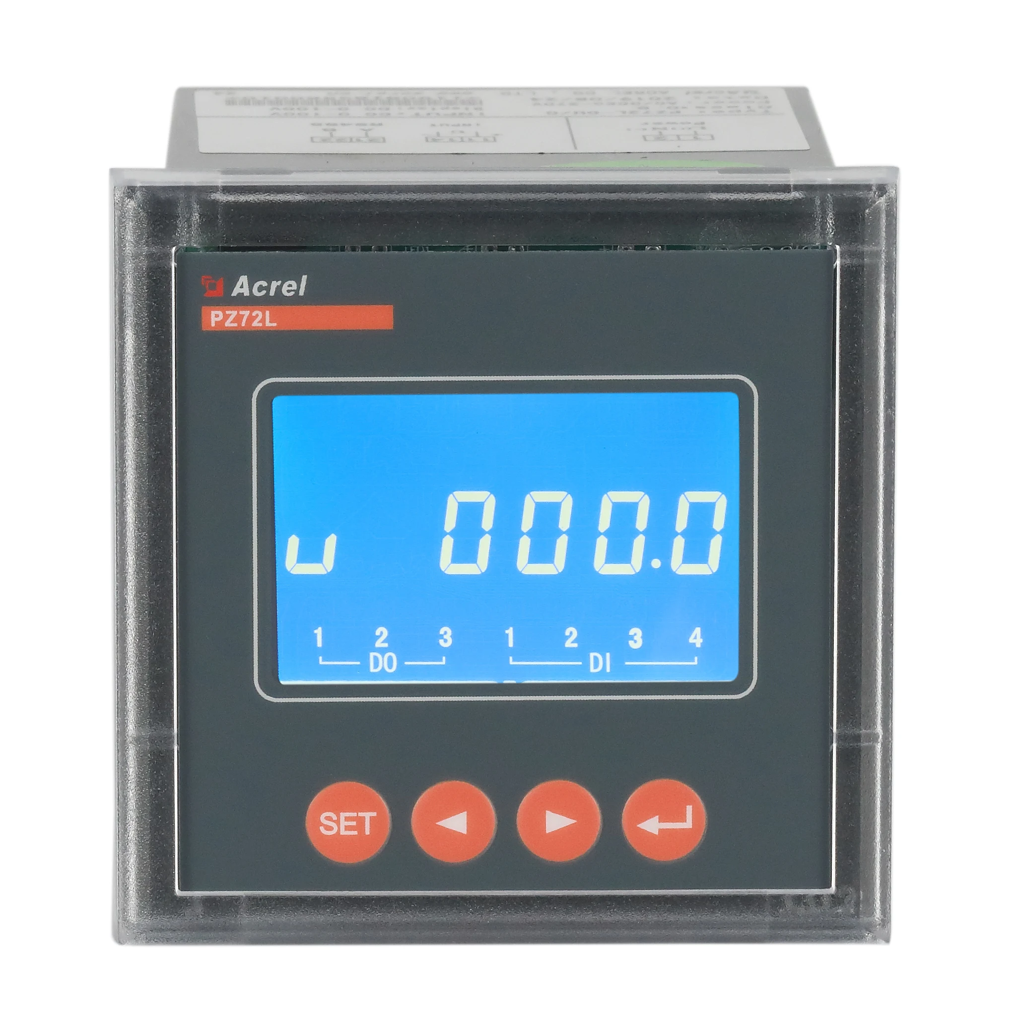dc panel kwh meter PZ96L-DE dc energy meter with 0-1500V voltage input dc power meter for solar energy