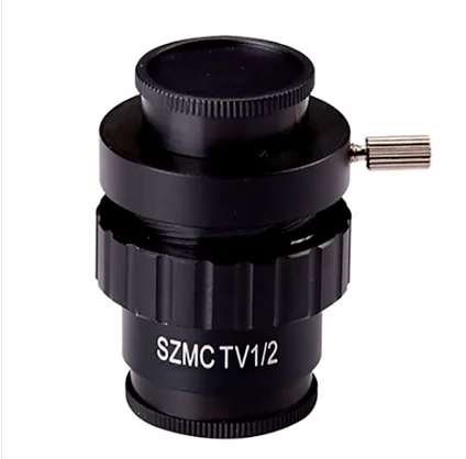 C mount Lens  0.3X 0.5X 1X Adapter CTV 1/2 1/3 1/1 camera  Adapter For Simul Focal Trinocular Stereo camera Microscope zoom lens