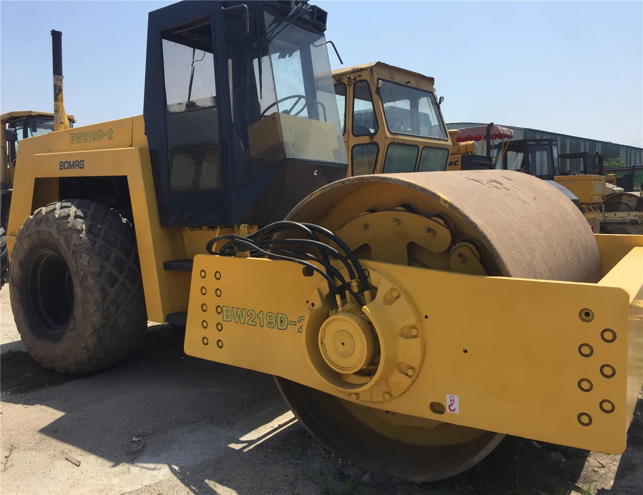 Б/у секундной стрелки Bomag внедорожник ролика BW219D-2 BW217D-2 BW219DH-3 BW226DH-4 для продажи с хорошей производительностью и в хорошем состоянии