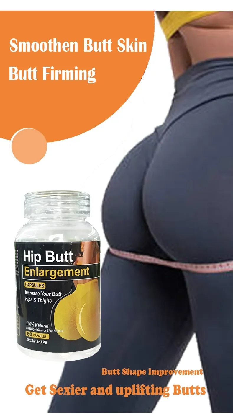 Tiktok hotselling Hips Big Butt Enlargement Softgel Capsules Buttock Firming Soft Capsule
