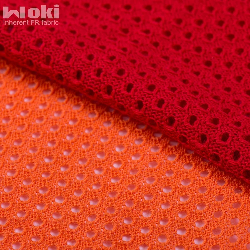
Flame Retardant Mesh Fabric No Melt No Drip for Workwear Trimming/Accessories 