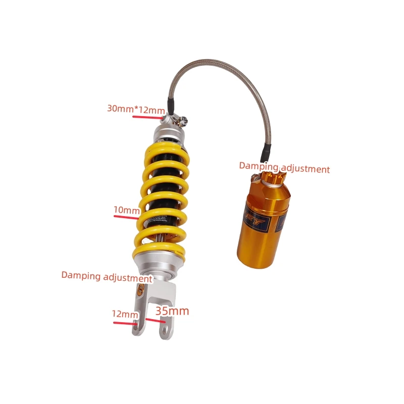 Motorcycle 325mm central shock absorber for SMAX CE155 Ninja 300/250/Z250 WR155 ENDURO 2020-2022