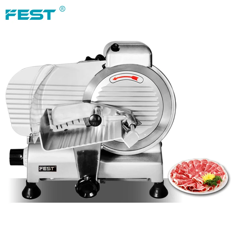 
110V/220V Home Frozen Meat Slicer Factory From Paper Thin to 13mm Thick Flaker Wholesale Smart Portable Roll Meat Slicer Machine 