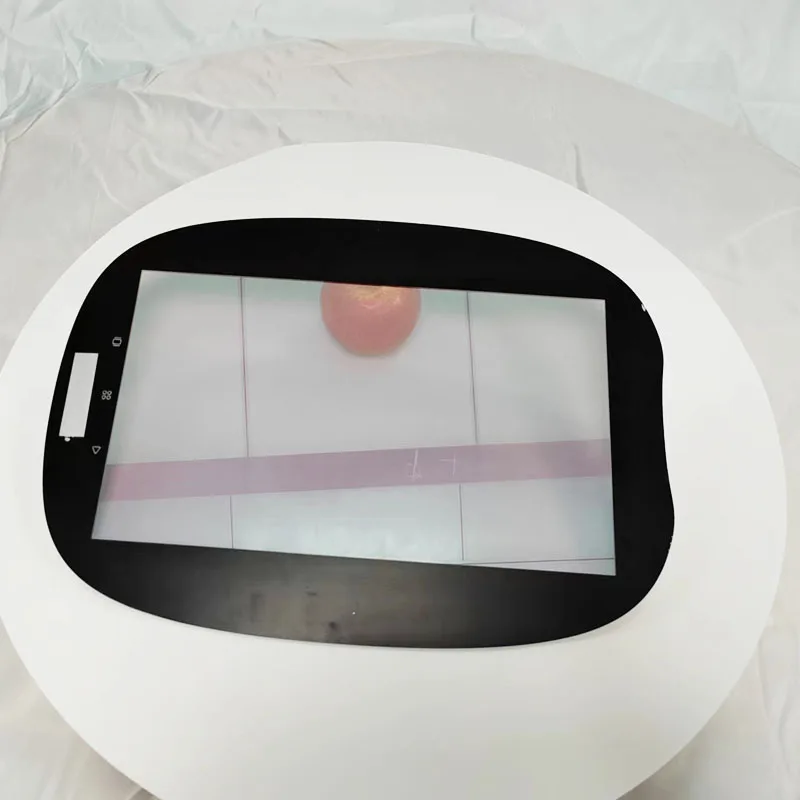 mobile phone spare parts / touch screen glass for various  shape