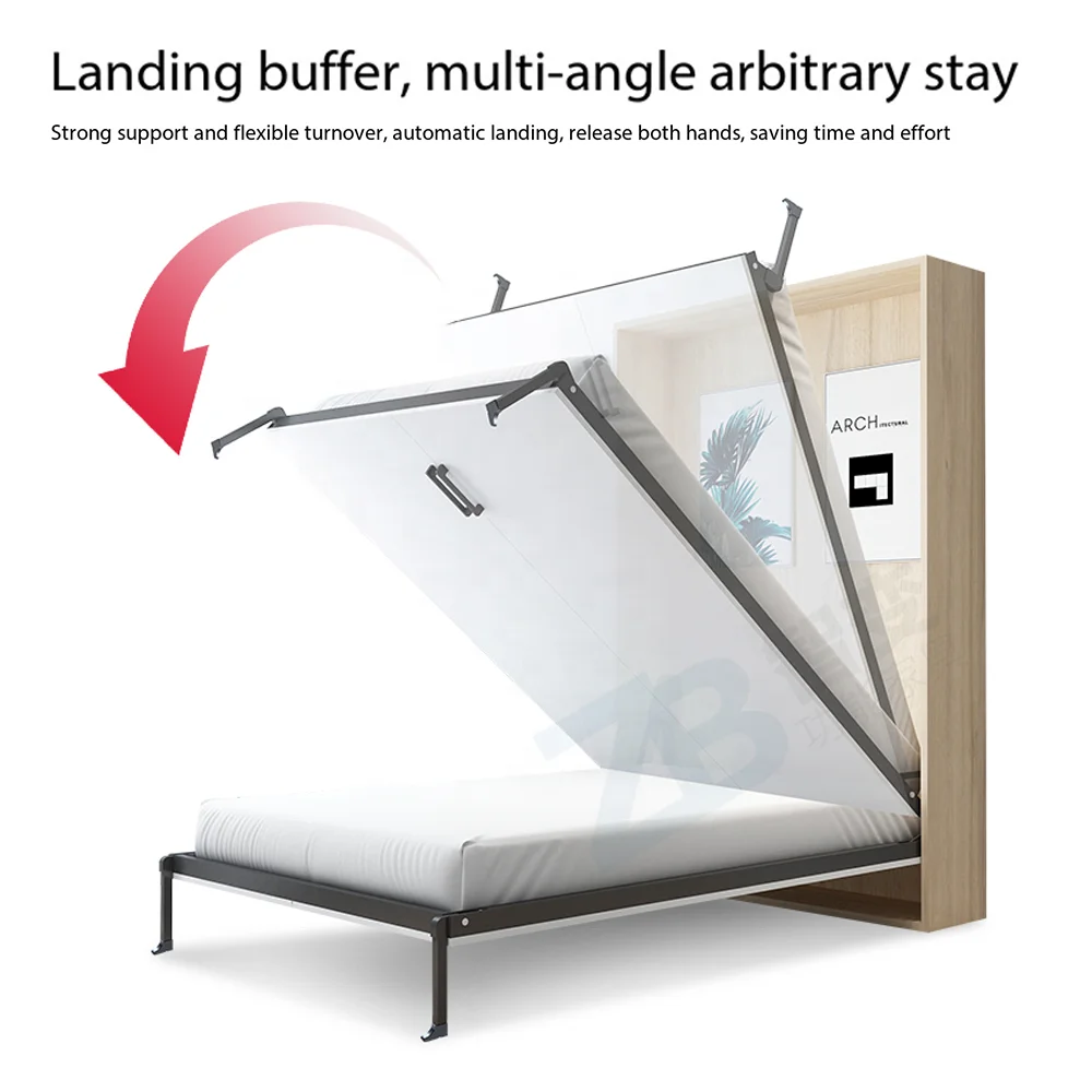 Многоцелевой компактный Комплект скрытых аксессуаров вертикальный складной Настенный механизм для