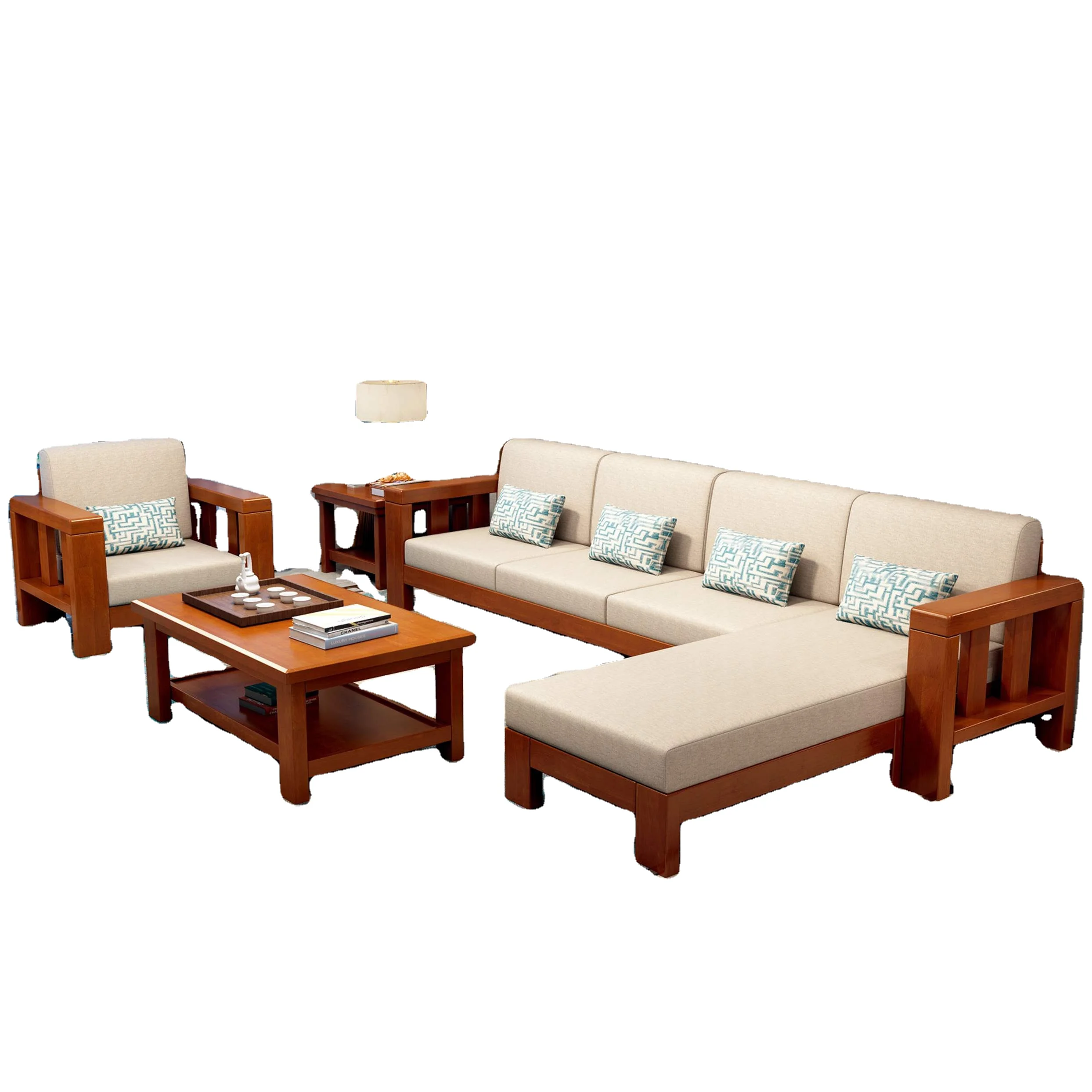 chesterfield luxury living room solid wood sofa  modern contemporary sectional furniture sets upholstery