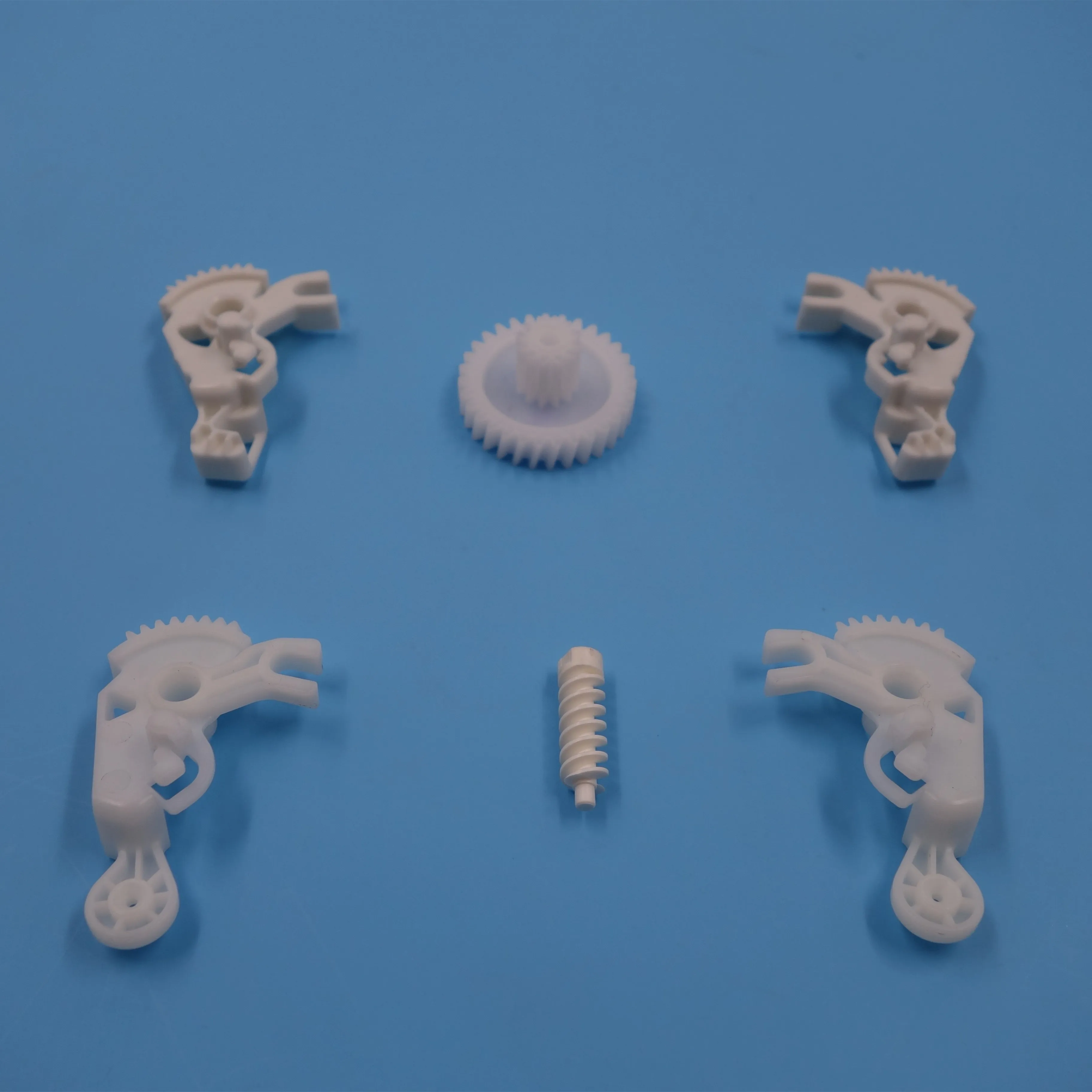 
Специальная шестерня, Червячная Шестерня с белой пластиковой оболочкой, пластиковые детали для замка заднего хода на автомобиле 