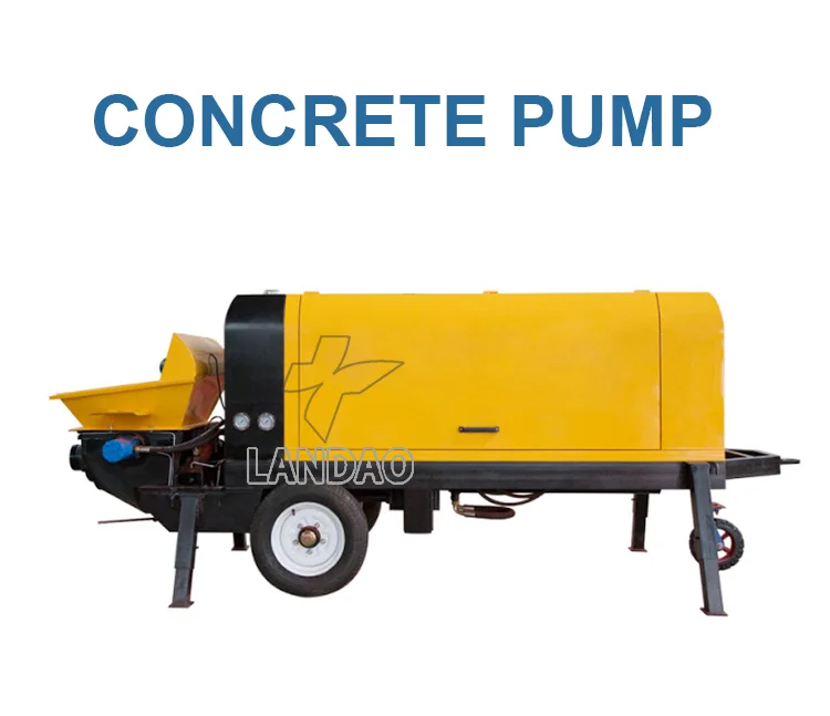 High Pressure Mobile Concrete Boom Pump