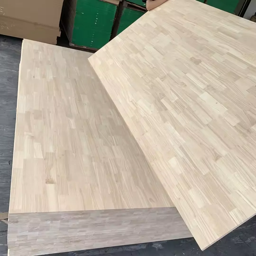 Hot hot hot Cheap tropical wood RUBBER FINGER JOINTS BOARDS density 680kg/m3