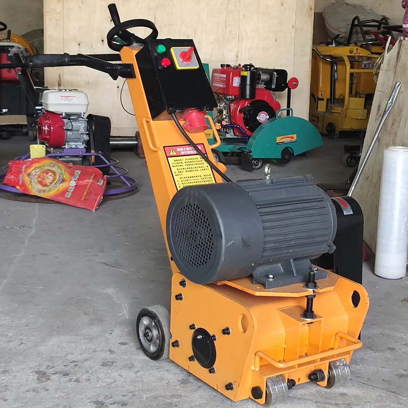 Cement floor milling machine Ground refurbishing hair-grabber mechanical dynamic milling machine