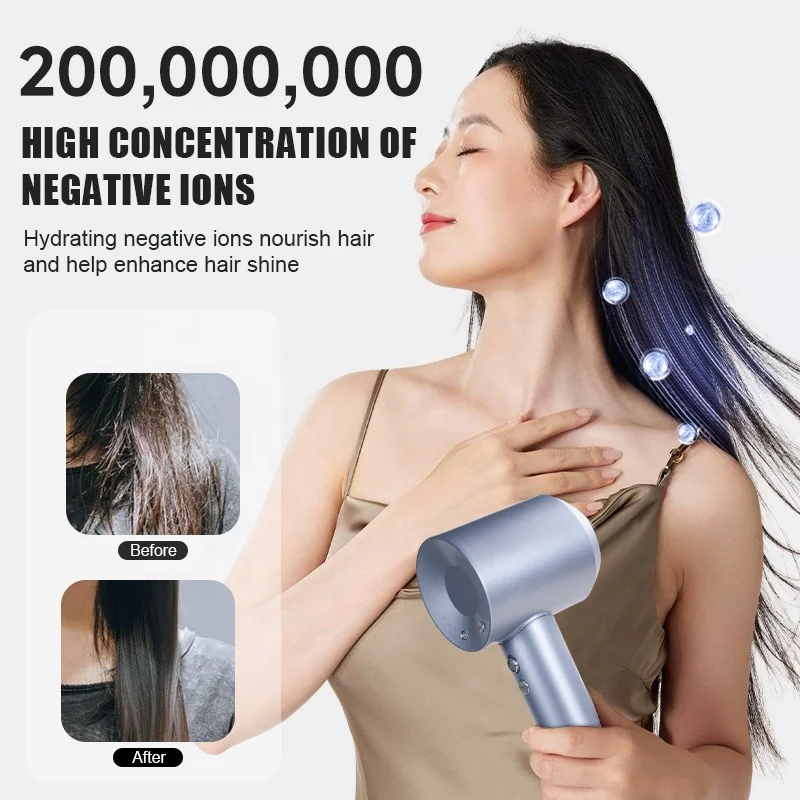 Professional Electric Blower High Speed Anion BLDC Brushless Motor Hair Dryer for Hair Care