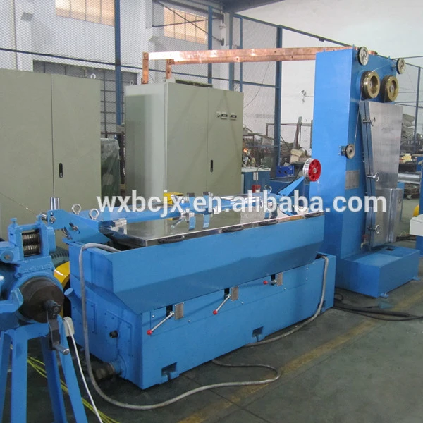 Copper wire drawing machine with annealing used for wire drawing machinery
