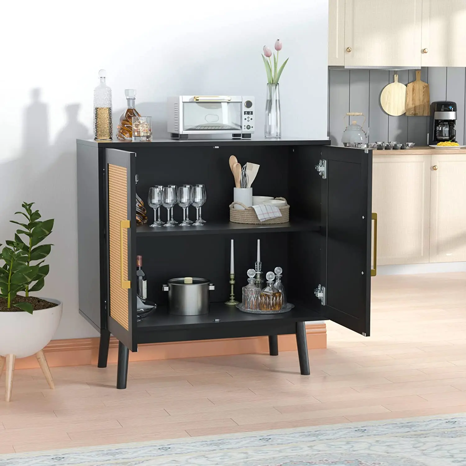 Home Furniture Two Drawers Chest bamboo Cabinets Bedsides Night Stands Table with drawer nightstand of wholesale furniture