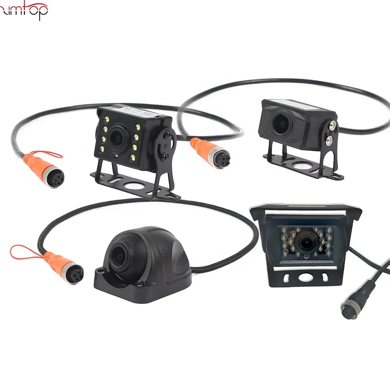 AHD 2CH  4CH AHD1080P waterproof lorry camera bus ahd1080P harvester Truck cam RV reversing image farm camera