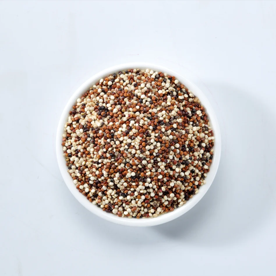 Высококачественный белок черный белый красный Quinoa с смешанной трехцветной