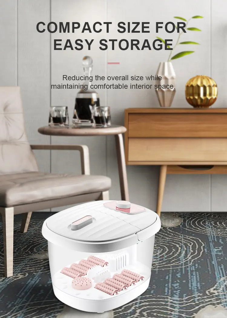 Best Selling Products 2023 Phenitech Electric Foot Spa Bath Massager With Heat, Foot Washing Massager Machine