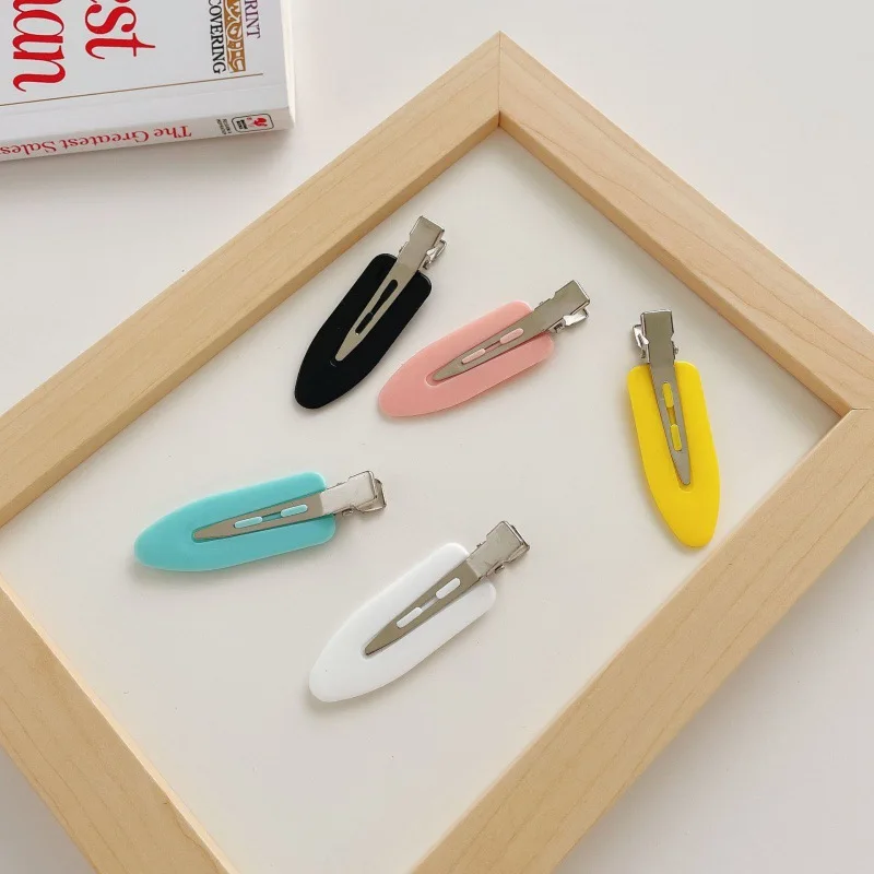 Fashion Beauty Salon Seamless Hairpin Professional Styling Hairdressing Makeup Tools Girl Headwear Women Hair Clips