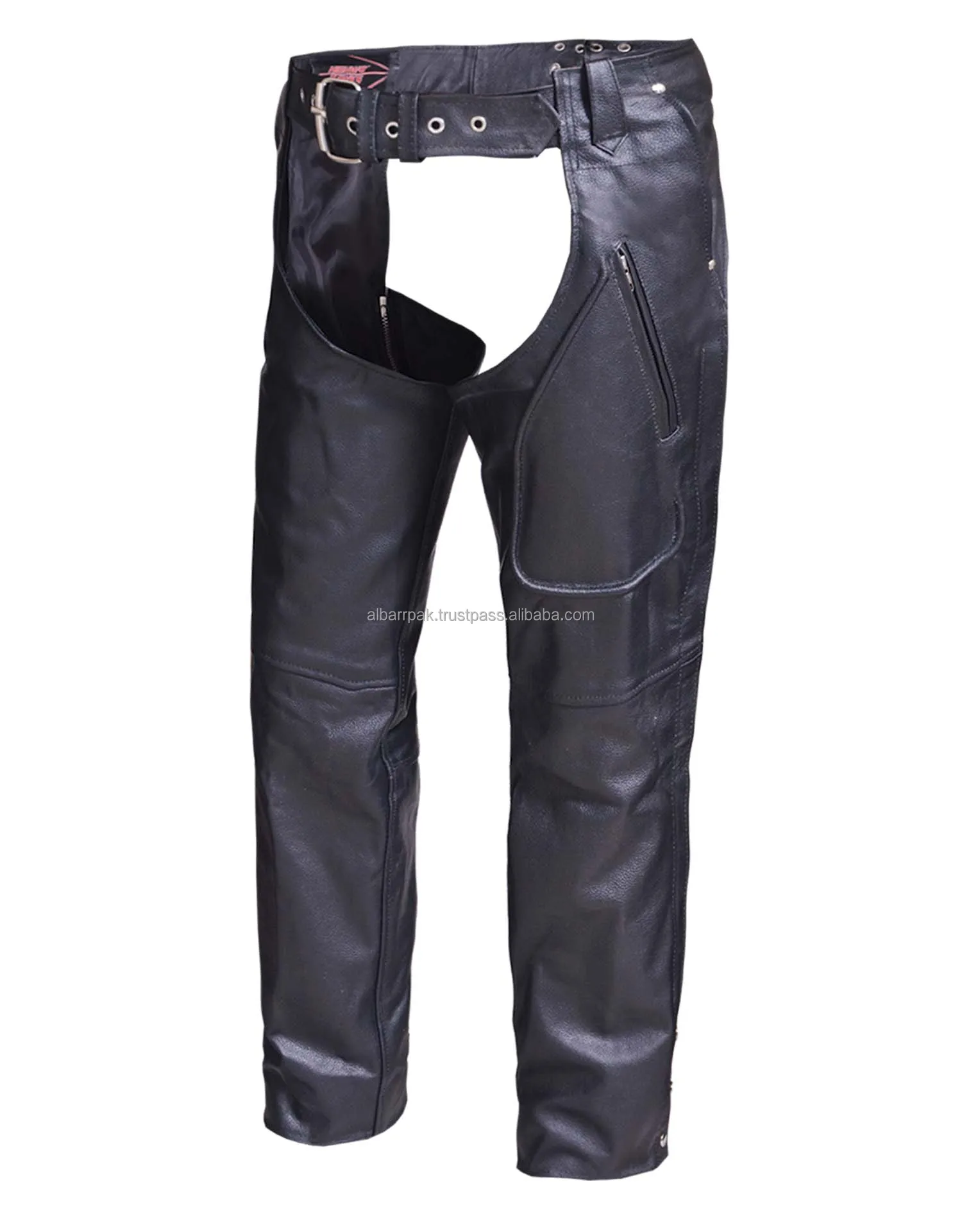 
Premium Leather Chaps Made from Premium Buffalo Leather Reinforced Stitching at stress points to prevent fraying chap 