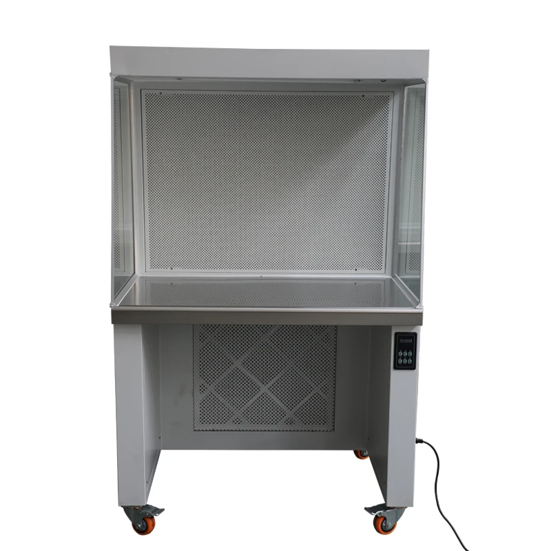 Mini laminar hood with HEPA filter vertical ventilated bench laminar air cabinet