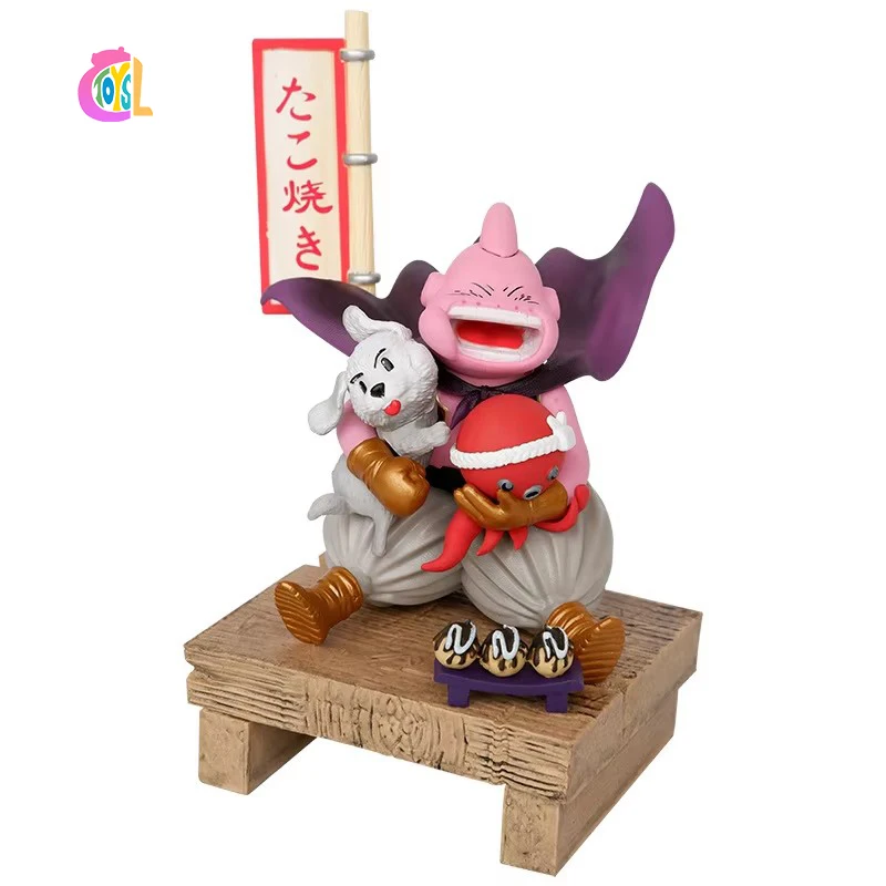 15cm Octopus Rice Buu Majin Buu Braised Takoyaki Anime Figure Collectible Model Toy Christmas Gift
