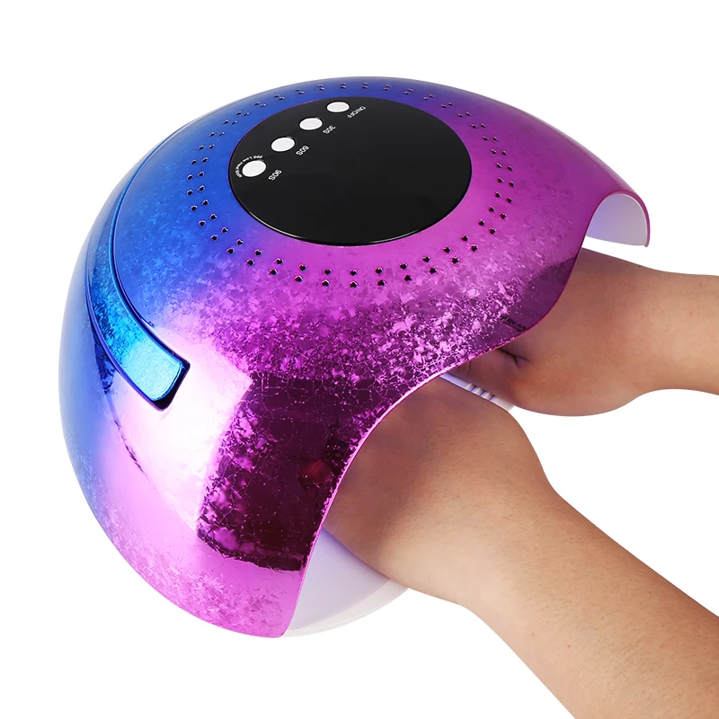 Professional Nail Curing Dryer Machine Big Space Cordless Rechargeable 120W UV LED Nail Lamp