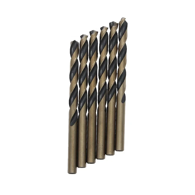 Shank Twist Drill Bits for Metal OEM Factory High Quality HSS Brocas Cobalt Straight High Quality Iron Plastic Box 15-45 Days