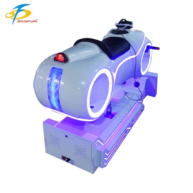 Virtual Reality VR Racing Simulator Motorcycle Motion Simulator VR 9D Car Racing Game Machine