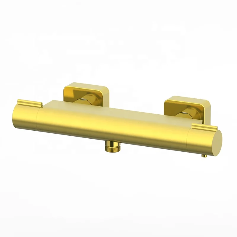 EILSA wall mounted exposed wall mounted shower faucet switch wall mount bathtub thermostatic bathroom mixer