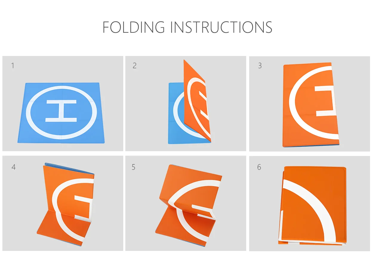 PGYTECH landing pad 50cm Foldable Landing Pad pro For Drones dji mavic 3/Air 2s/mavic mini//Spark/Inspire /Phantom Accessories