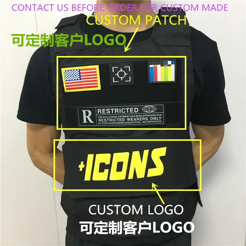 
ICONS vest sleeveless tactical military men tactical vest 