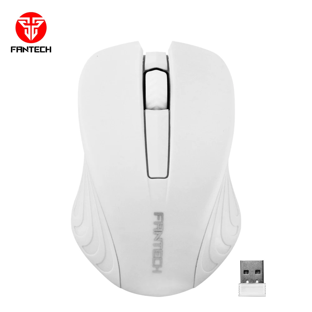Fantech W189 нано-приемник с пользовательским логотипом 2 4g Беспроводная оптическая USB-мышь