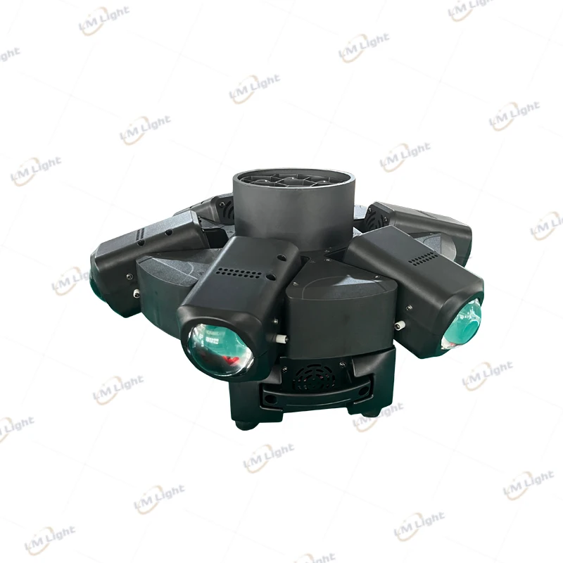 Six armed King Kong light Manual / remote control LED lamps,Stage lighting equipment Wedding cob bar LED lamp