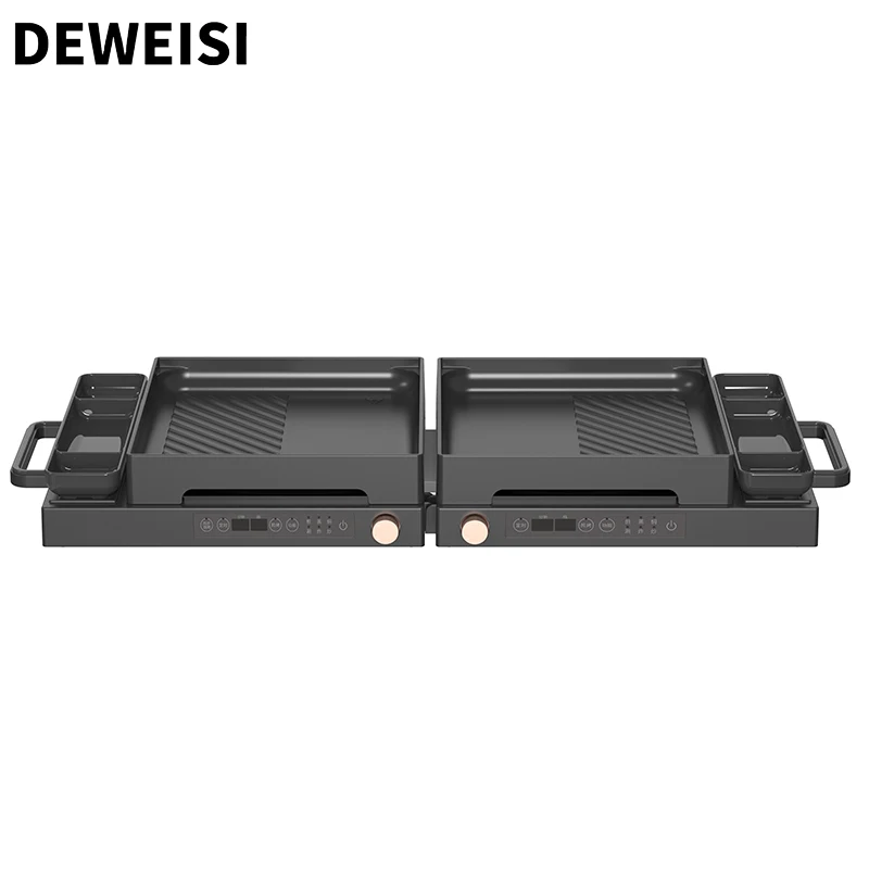 Electric foldable induction cooker stainless steel electric grill household camping kitchenware induction stove