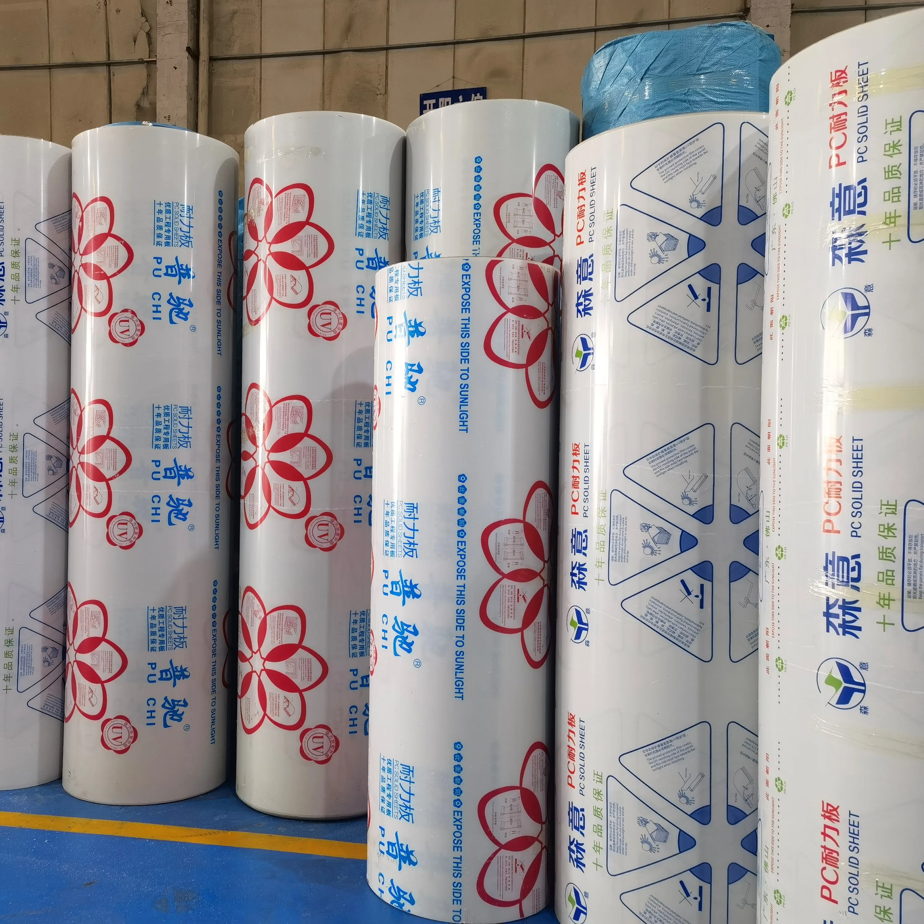 Поликарбонатный цветной акриловый пластиковый лист, Прозрачный поликарбонатный твердый лист для строительства