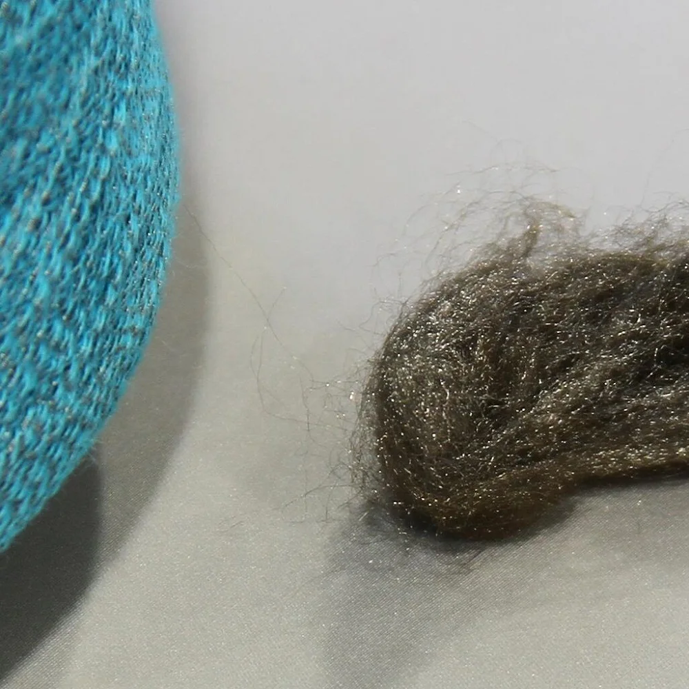 60S/1 combed cotton blended with 40D Silver Plated Thread, Antibacterial Silver Fiber and silver sock yarn