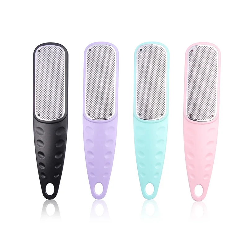 Classic Skin Dry Heel Foot Rasp Pedicure Metal Callus Remover Black Stainless Steel Foot File