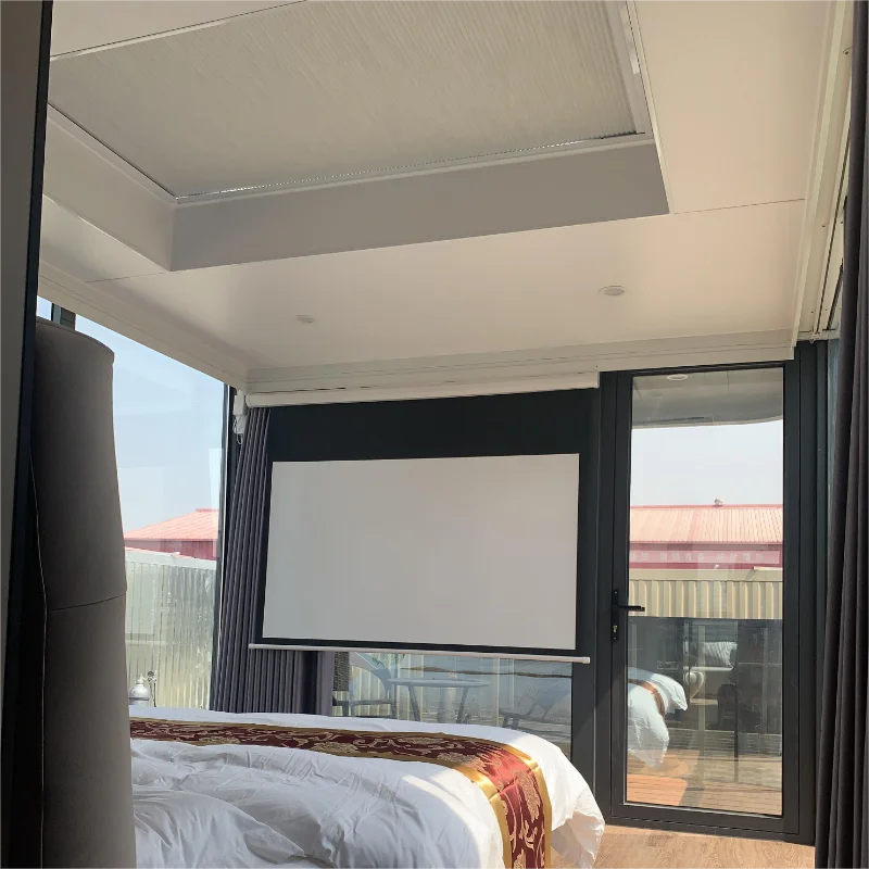 zhentai Z06 38sqm Earthquake Resist Isolator Sleeping Capsule Prefab Modern Cabin Tiny House Wholesale