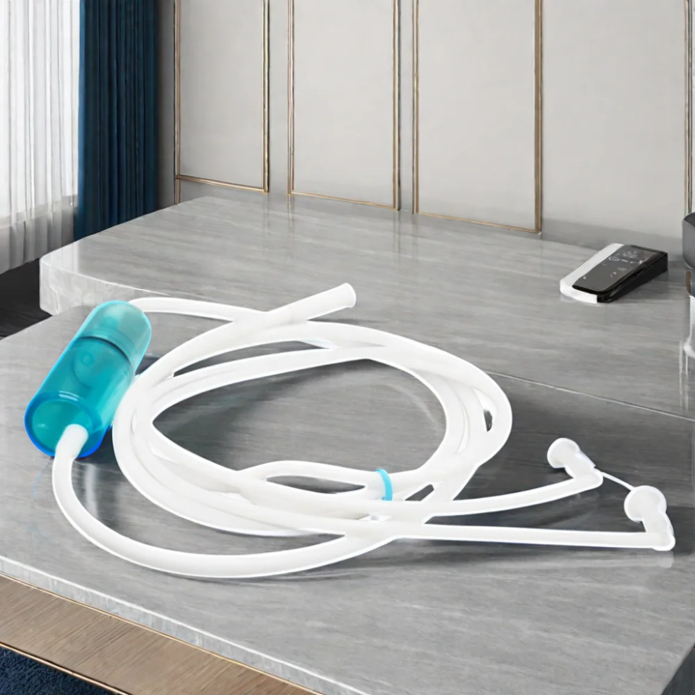 Soft Silicone Hydrogen Suction Tube Gas Powered Hydroge Ear Tubes for Household Use with Plastic