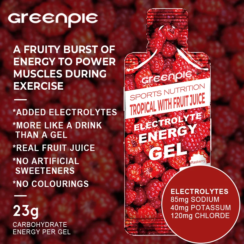 Greenpie Electrolytes Sports Nutrition Drink Supplement Workout Polymer Electrolyte Energy Gel