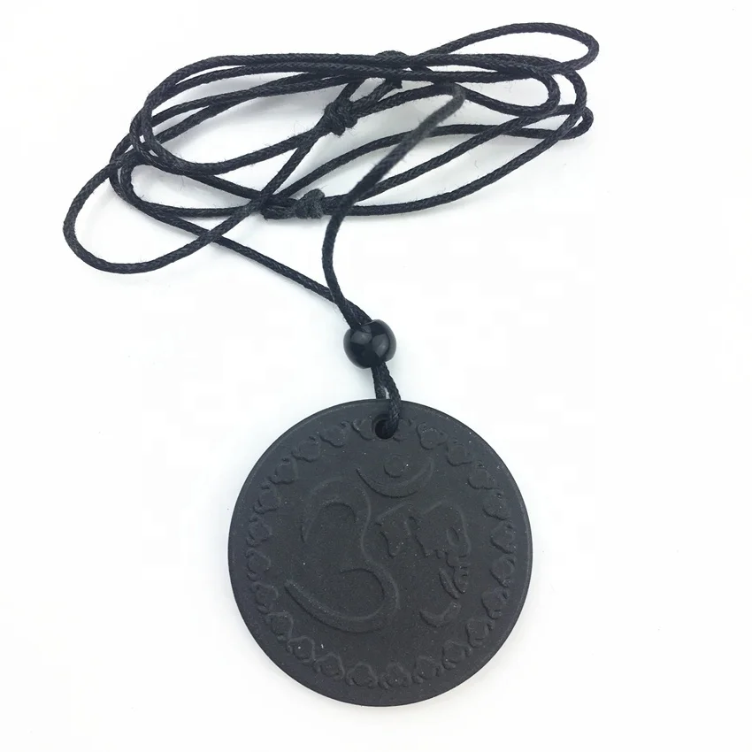 
Factory Direct Best Gift Quantum Bio Scalar Energy elephant Volcanic Rock Pendants With Colored Diamonds In Black Box Packaging 