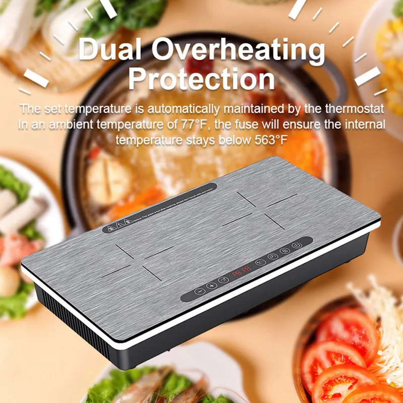OEM ODM Good Material 3000W Touch Control Induction Cooker Glass Ceramic Plate Built-In Best Induction Cooker