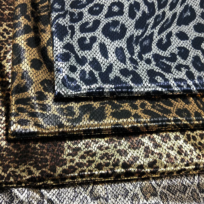 animal print print 4 way stretch fabric swimming fabric foil shiny  fabric